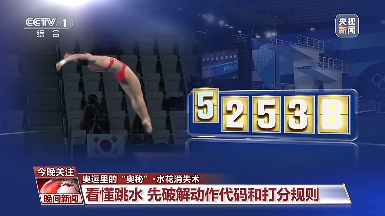 中国跳水梦之队巴黎奥运赛场上展现水花消失术