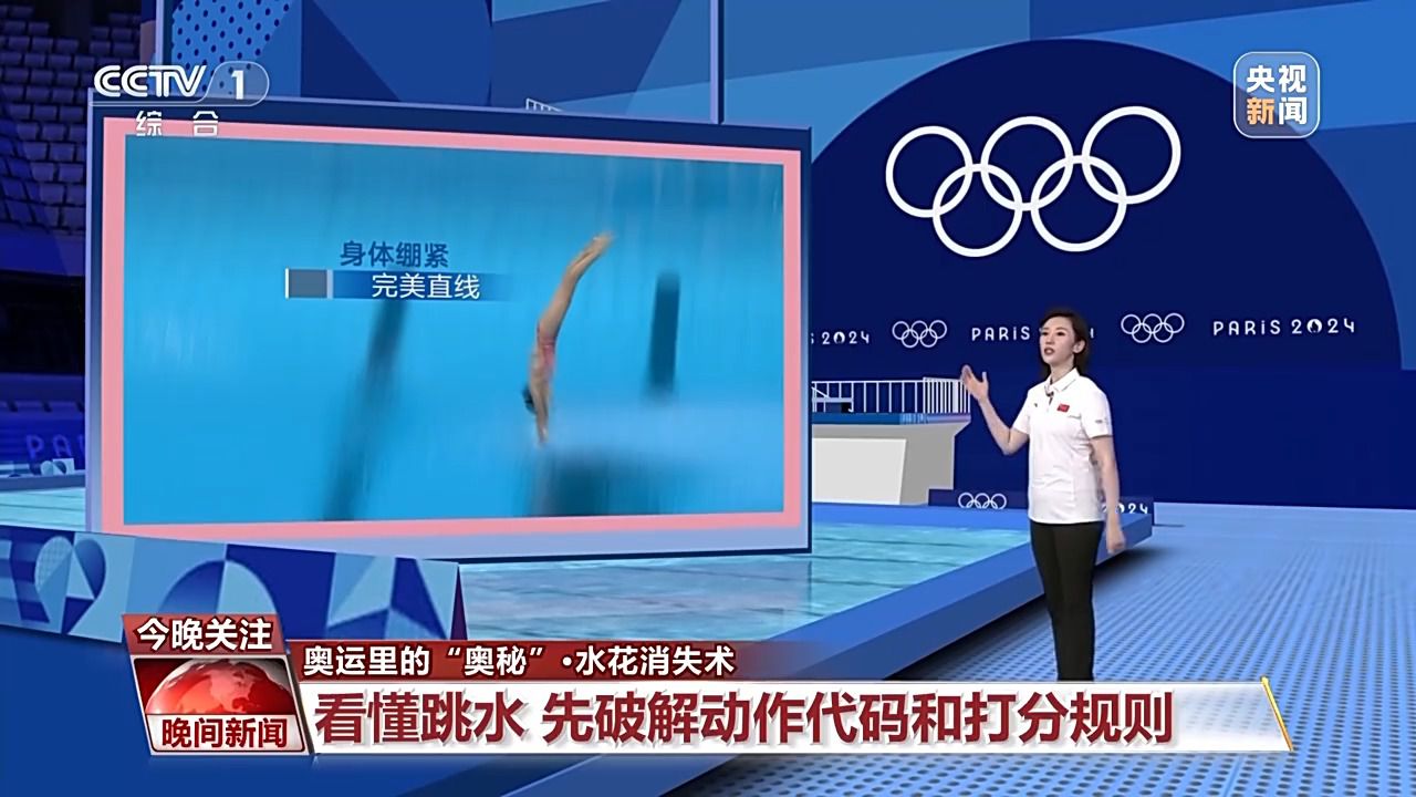 中国跳水梦之队巴黎奥运赛场上展现水花消失术