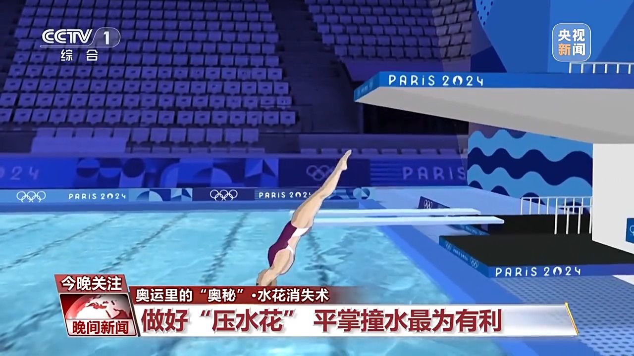中国跳水梦之队巴黎奥运赛场上展现水花消失术