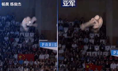 中国跳水梦之队巴黎奥运赛场上展现水花消失术